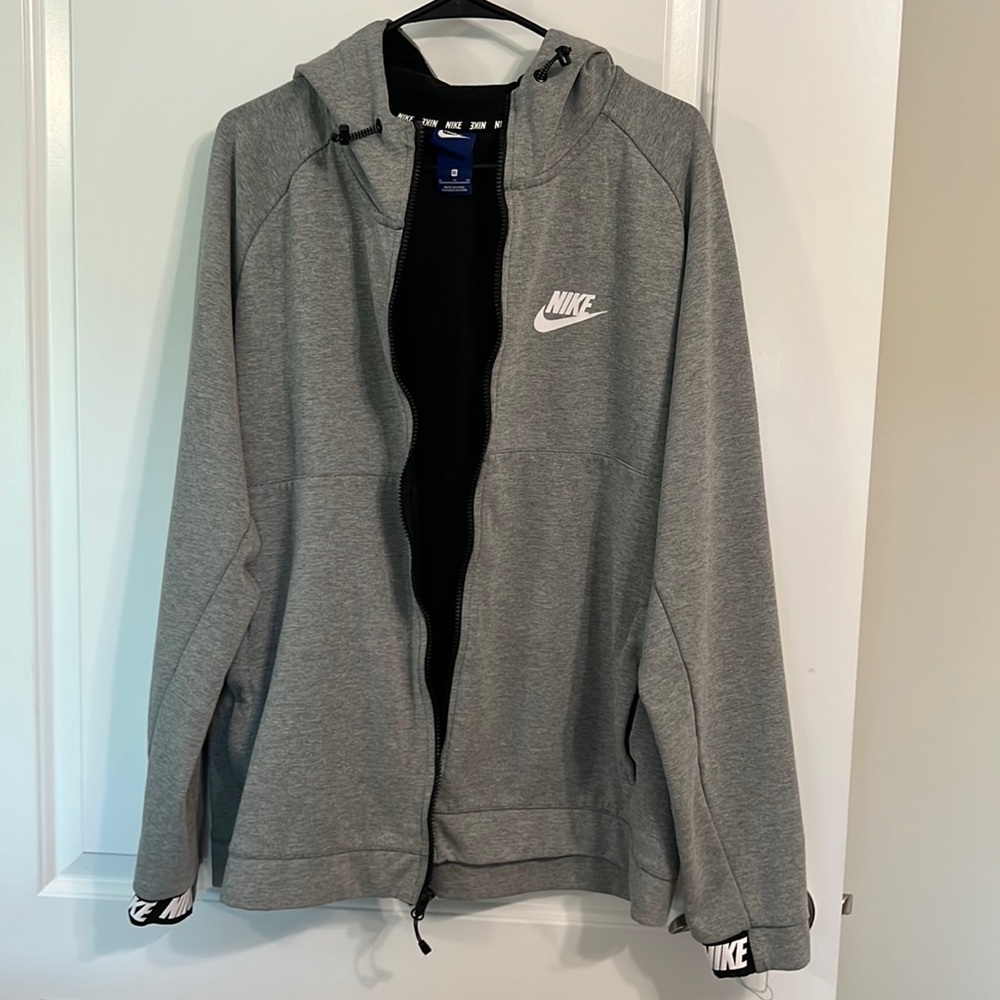 NIKE zip up hoodie.